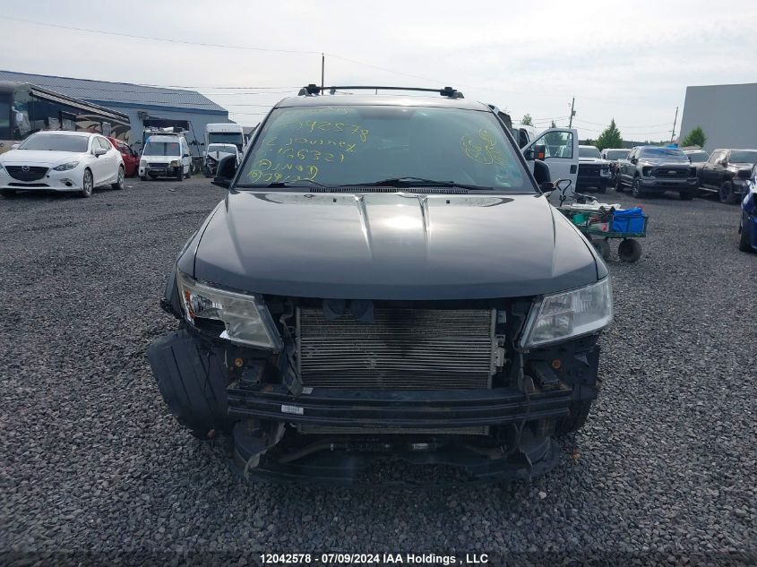 2012 Dodge Journey Sxt VIN: 3C4PDCCG8CT166321 Lot: 12042578