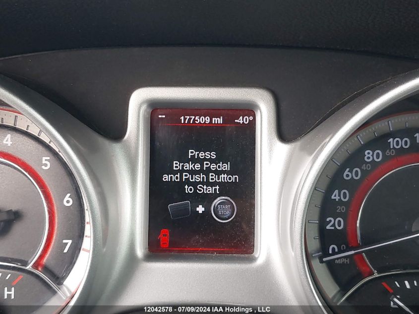 2012 Dodge Journey Sxt VIN: 3C4PDCCG8CT166321 Lot: 12042578