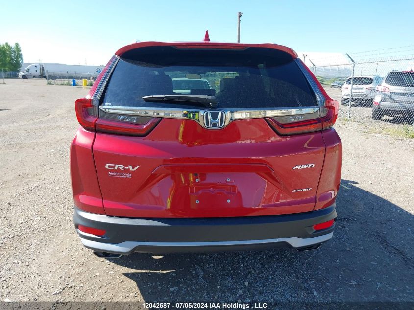 2022 Honda Cr-V VIN: 2HKRW2H41NH218967 Lot: 12042587