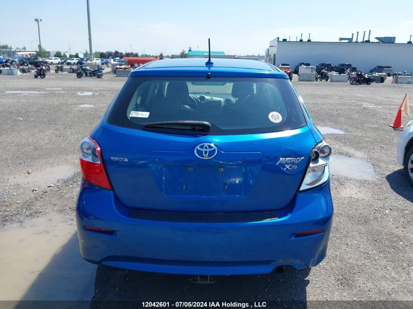 2010 Toyota Corolla Matrix S VIN: 2T1KE4EE7AC044381 Lot: 12042601