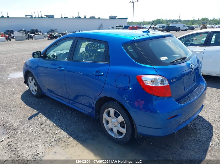 2010 Toyota Corolla Matrix S VIN: 2T1KE4EE7AC044381 Lot: 12042601