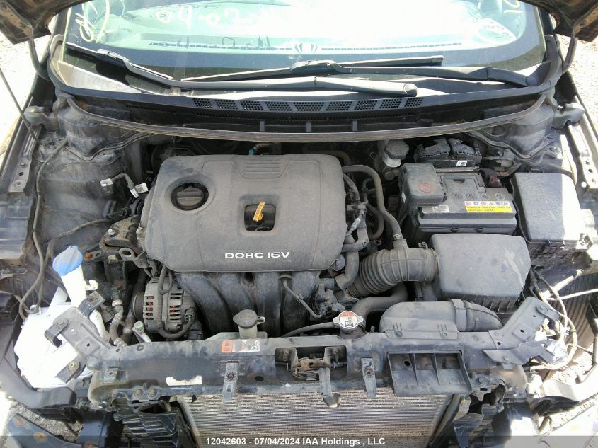 2017 Kia Forte VIN: 3KPFL4A75HE077986 Lot: 12042603