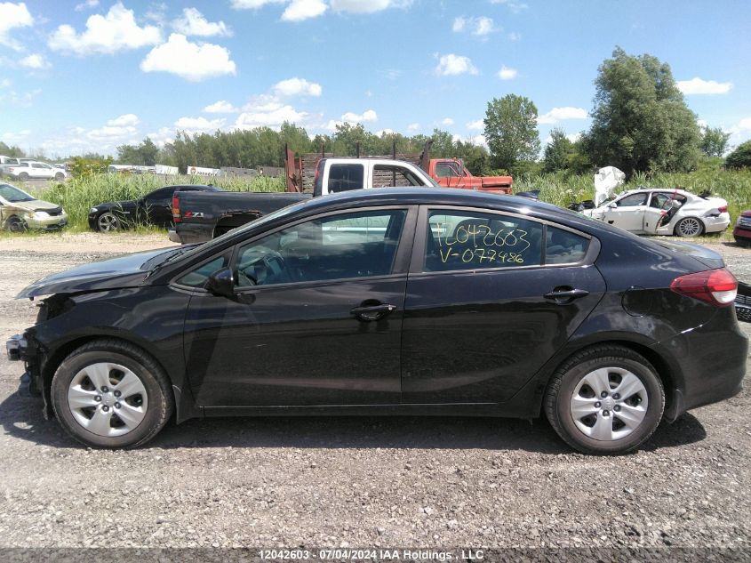 2017 Kia Forte VIN: 3KPFL4A75HE077986 Lot: 12042603
