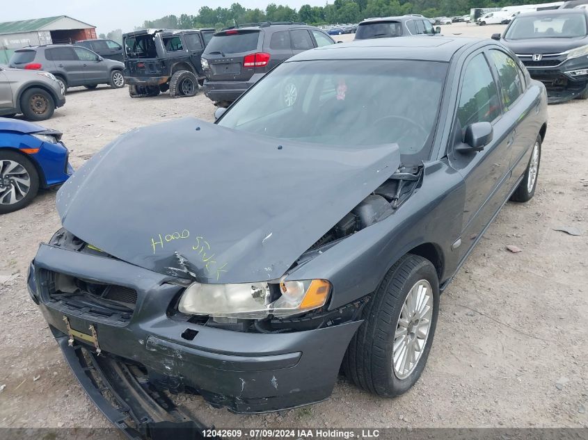 2006 Volvo S60 VIN: YV1RH592862513182 Lot: 12042609