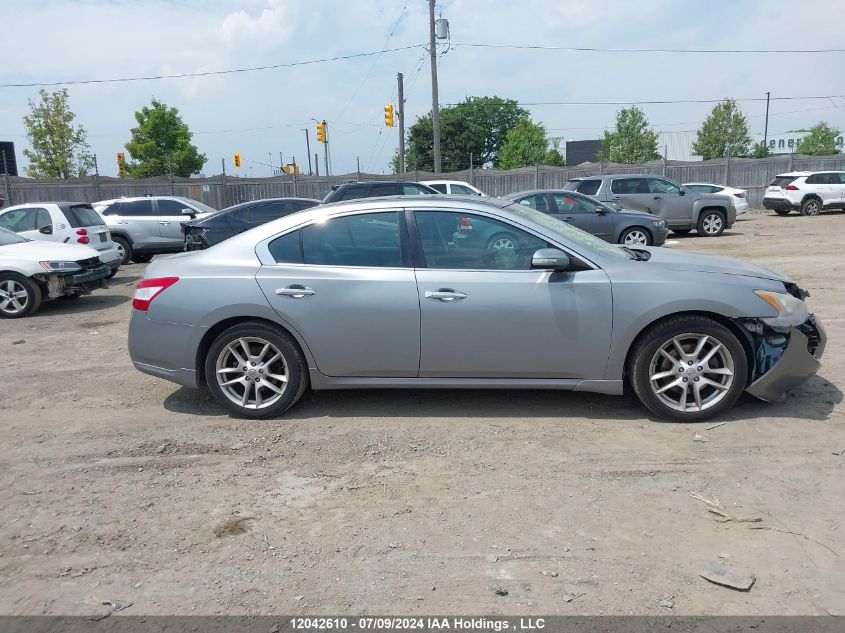 2009 Nissan Maxima 3.5 S VIN: 1N4AA51E09C801425 Lot: 12042610