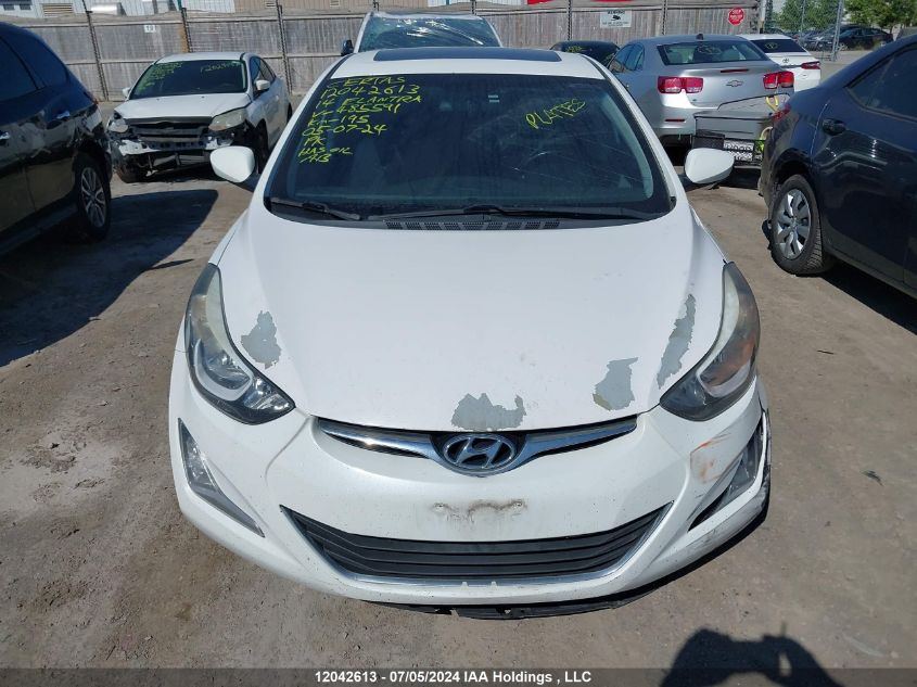 2014 Hyundai Elantra Se/Sport/Limited VIN: 5NPDH4AE8EH485591 Lot: 12042613