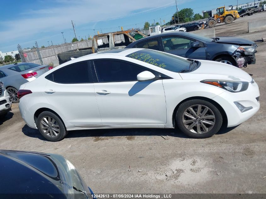 2014 Hyundai Elantra Se/Sport/Limited VIN: 5NPDH4AE8EH485591 Lot: 12042613