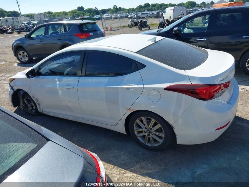 2014 Hyundai Elantra Se/Sport/Limited VIN: 5NPDH4AE8EH485591 Lot: 12042613