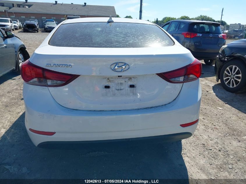 2014 Hyundai Elantra Se/Sport/Limited VIN: 5NPDH4AE8EH485591 Lot: 12042613