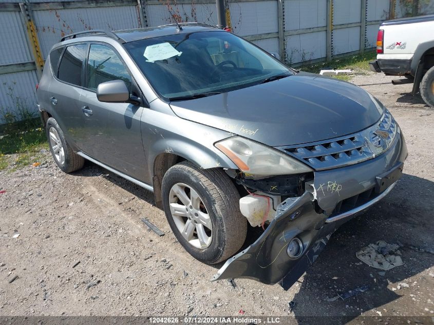 2007 Nissan Murano Sl VIN: JN8AZ08W07W632902 Lot: 12042626