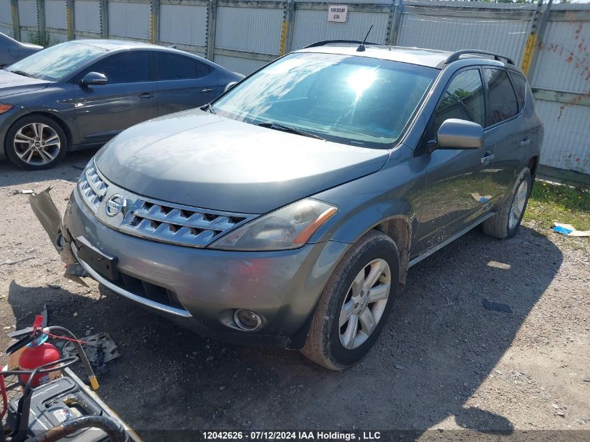 2007 Nissan Murano Sl VIN: JN8AZ08W07W632902 Lot: 12042626