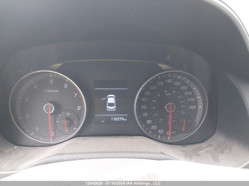 2020 Hyundai Elantra Sport Dct VIN: KMHD04LB4LU014630 Lot: 12042628