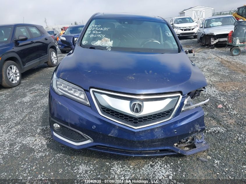 2018 Acura Rdx VIN: 5J8TB4H70JL802453 Lot: 12042635