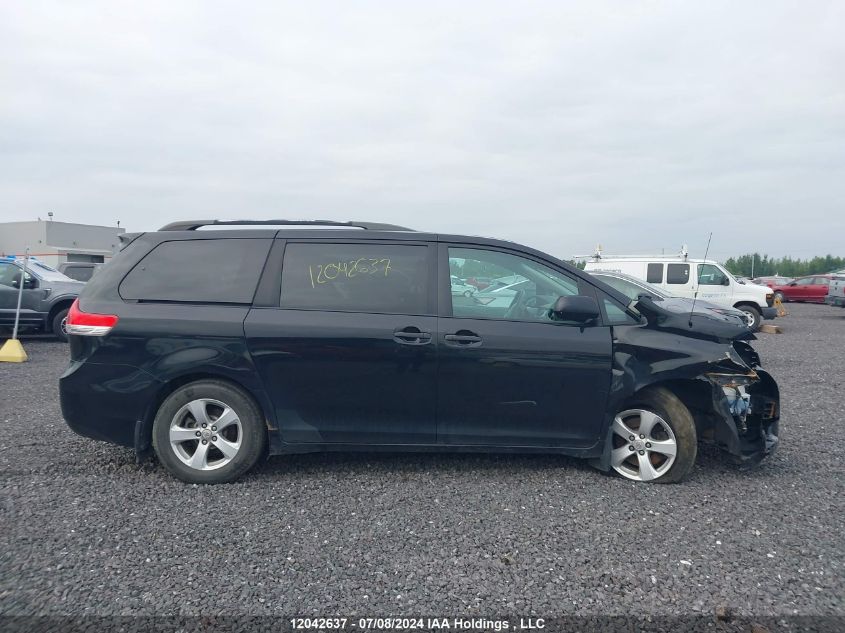 2011 Toyota Sienna VIN: 5TDZK3DCXBS020389 Lot: 12042637