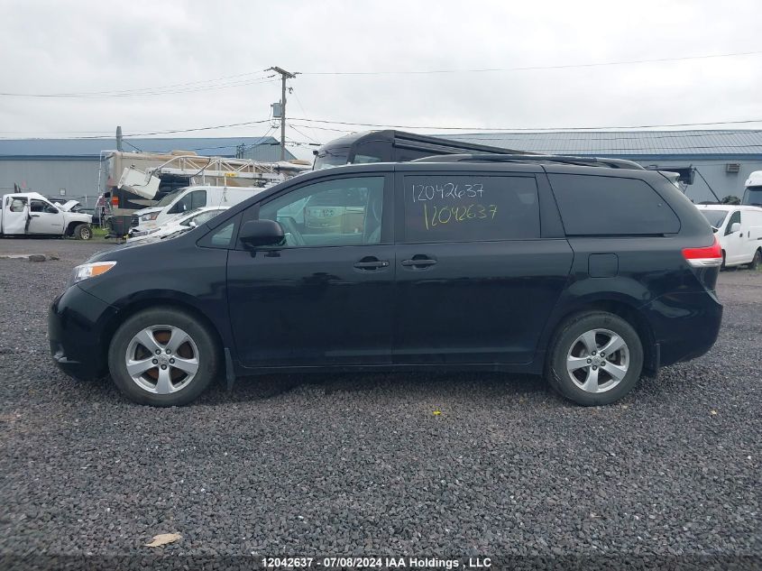 2011 Toyota Sienna VIN: 5TDZK3DCXBS020389 Lot: 12042637