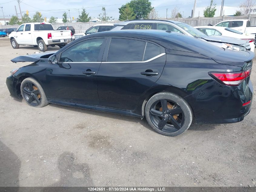2022 Nissan Sentra VIN: 3N1AB8DV9NY284232 Lot: 12042651