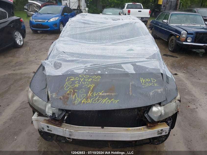 2010 Honda Civic Cpe VIN: 2HGFG1B67AH005739 Lot: 12042653