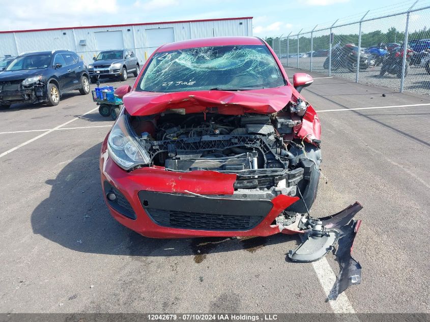 2014 Kia Rio VIN: KNADN5A35E6932320 Lot: 12042679