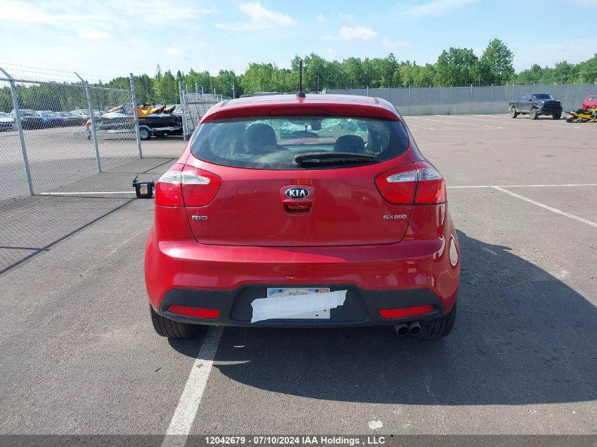 2014 Kia Rio VIN: KNADN5A35E6932320 Lot: 12042679