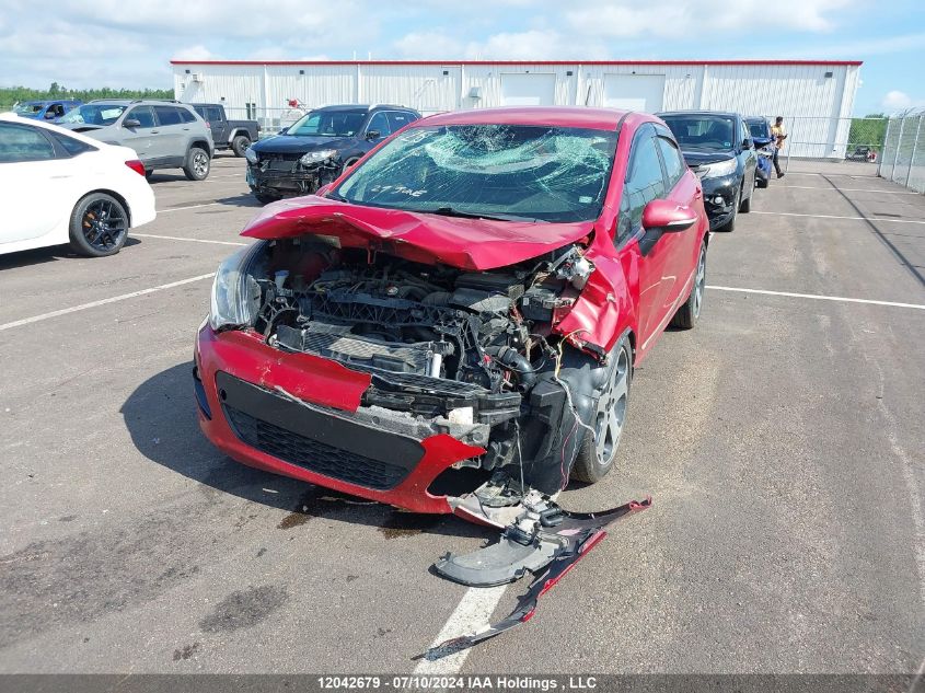 2014 Kia Rio VIN: KNADN5A35E6932320 Lot: 12042679