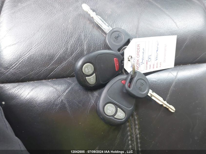 2009 Hummer H3 VIN: 5GNEN13L998144681 Lot: 12042685