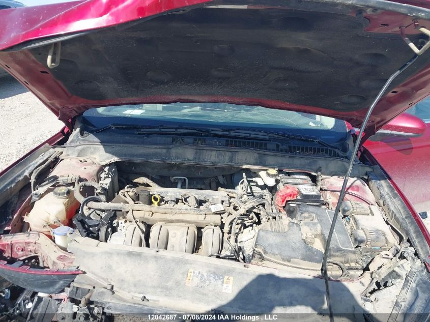 2017 Ford Fusion S VIN: 3FA6P0G77HR239555 Lot: 12042687