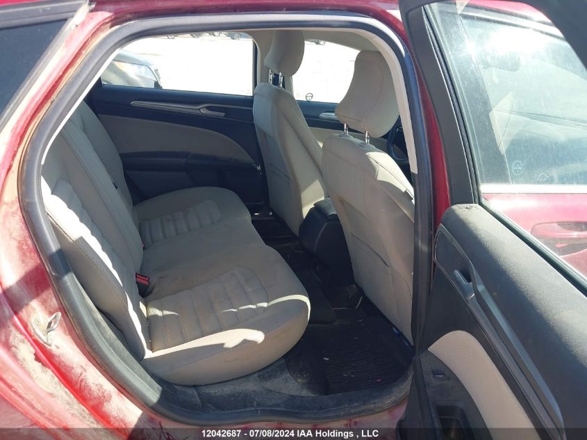 2017 Ford Fusion S VIN: 3FA6P0G77HR239555 Lot: 12042687