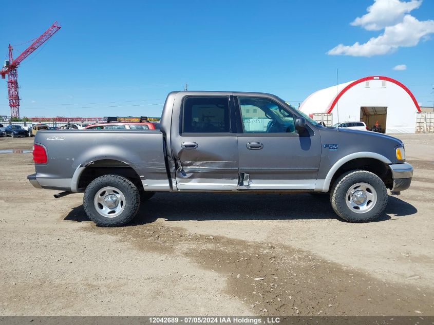 2002 Ford F150 Supercrew VIN: 1FTRW08L72KB31003 Lot: 12042689