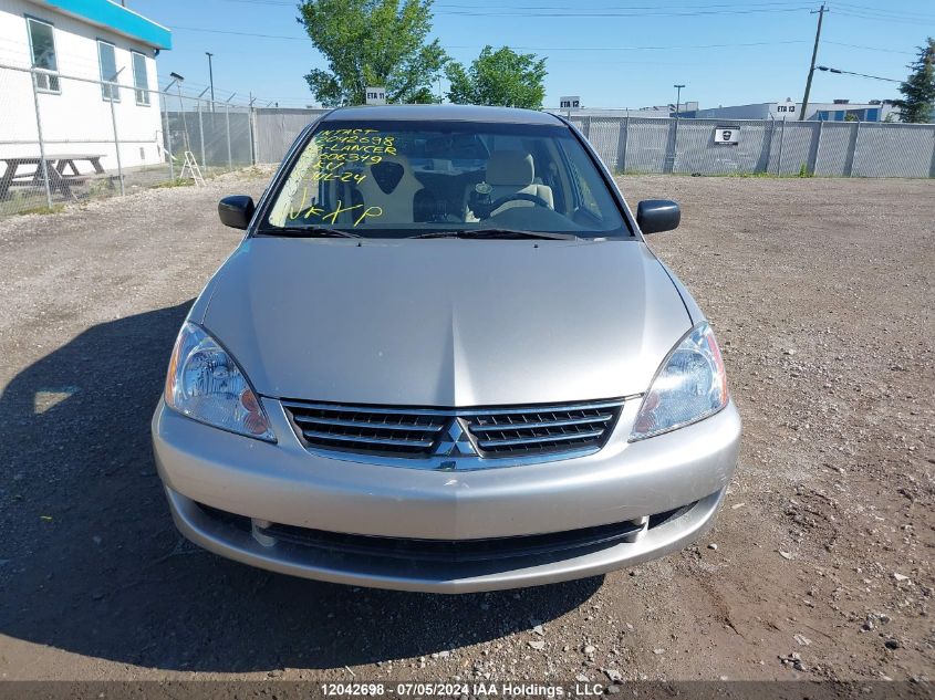 2006 Mitsubishi Lancer Es VIN: JA3AJ26E26U606349 Lot: 12042698