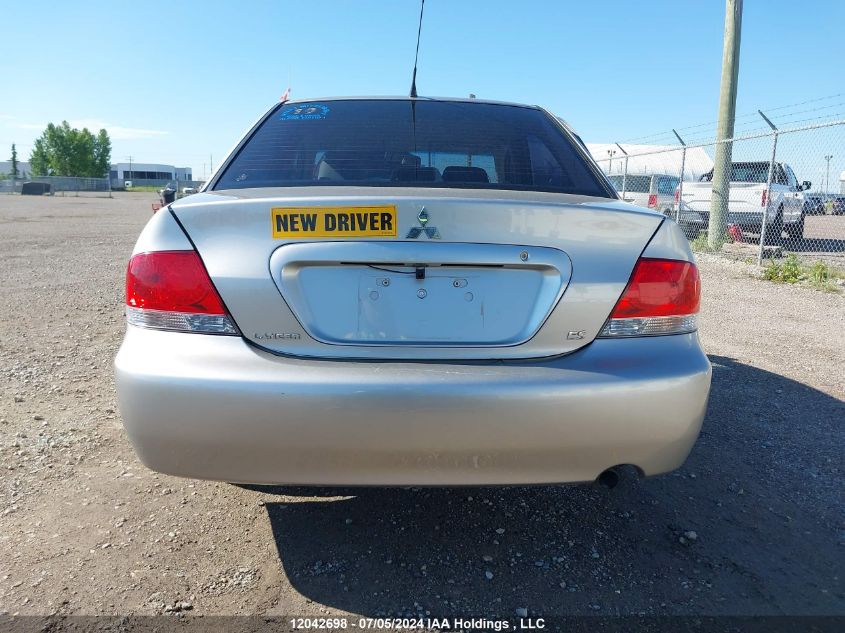 2006 Mitsubishi Lancer Es VIN: JA3AJ26E26U606349 Lot: 12042698