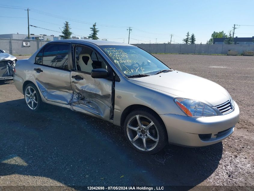 2006 Mitsubishi Lancer Es VIN: JA3AJ26E26U606349 Lot: 12042698