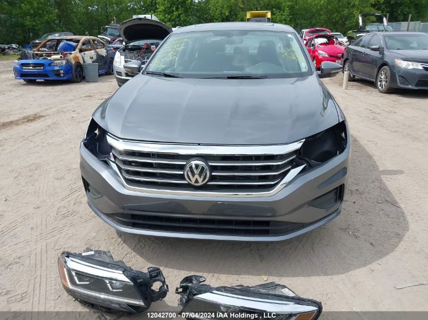 2021 Volkswagen Passat VIN: 1VWBA7A36MC010881 Lot: 12042700