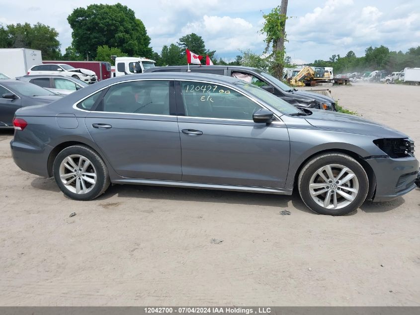 2021 Volkswagen Passat VIN: 1VWBA7A36MC010881 Lot: 12042700