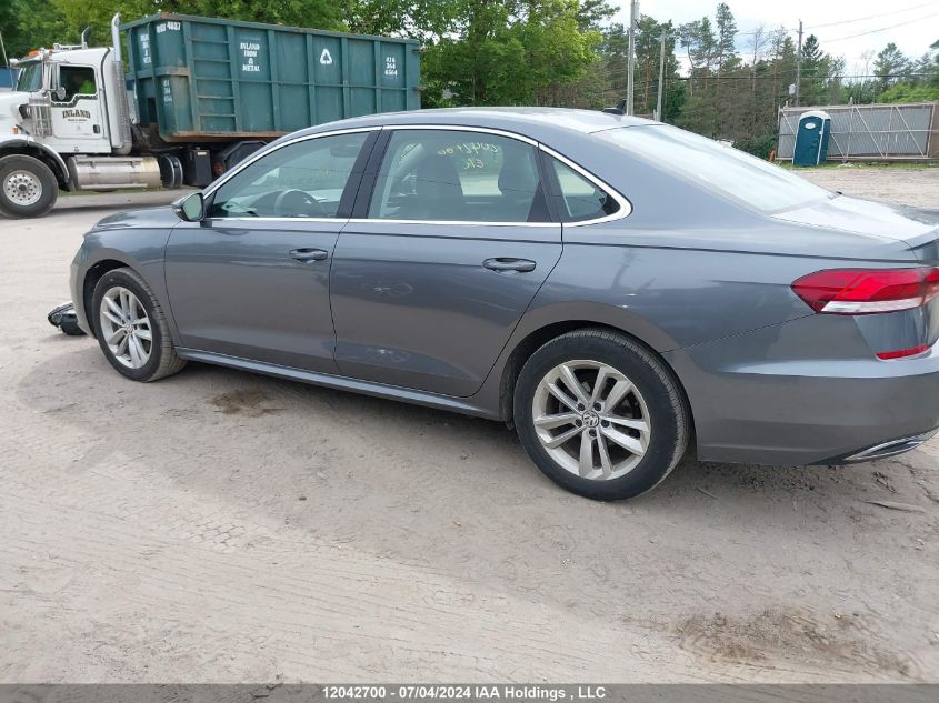 2021 Volkswagen Passat VIN: 1VWBA7A36MC010881 Lot: 12042700