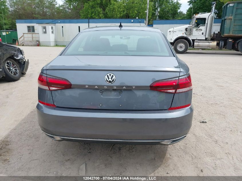 2021 Volkswagen Passat VIN: 1VWBA7A36MC010881 Lot: 12042700