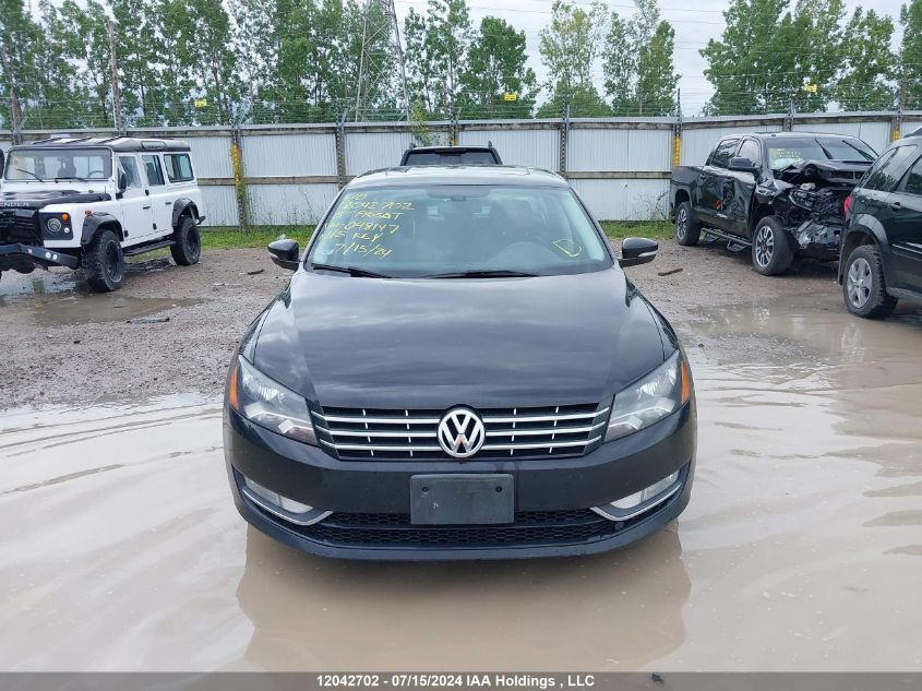 2015 Volkswagen Passat VIN: 1VWBV7A34FC048147 Lot: 12042702