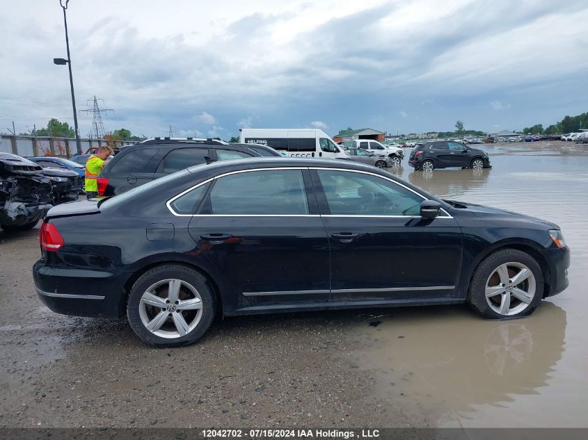 2015 Volkswagen Passat VIN: 1VWBV7A34FC048147 Lot: 12042702