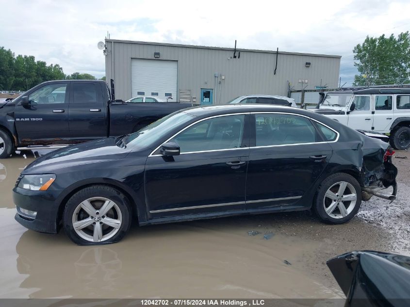 2015 Volkswagen Passat VIN: 1VWBV7A34FC048147 Lot: 12042702