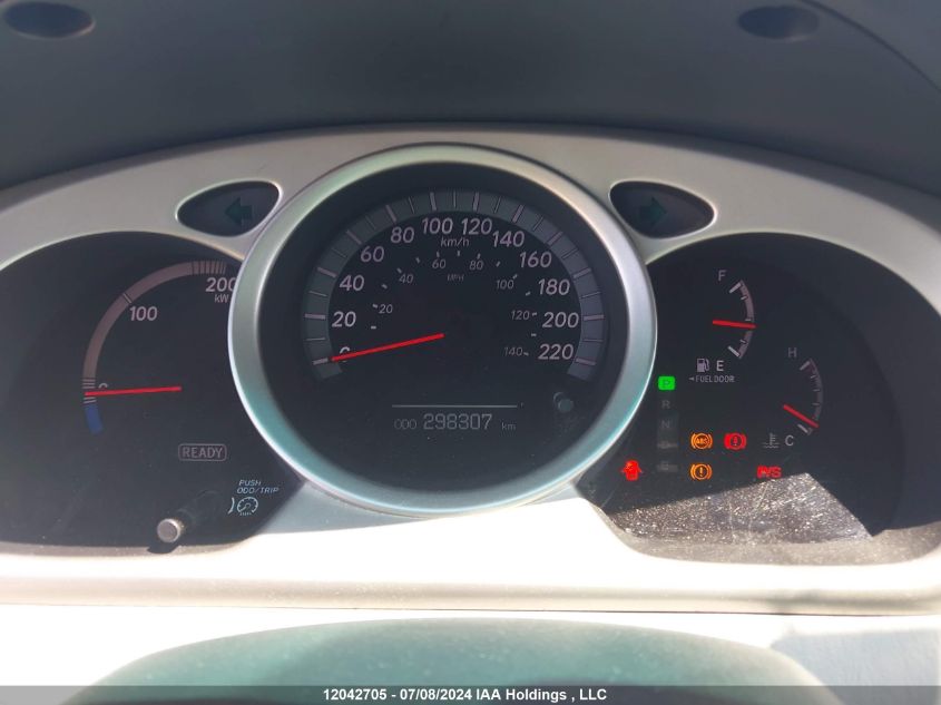 2007 Toyota Highlander Hybrid Hybrid VIN: JTEHW21A770040604 Lot: 12042705