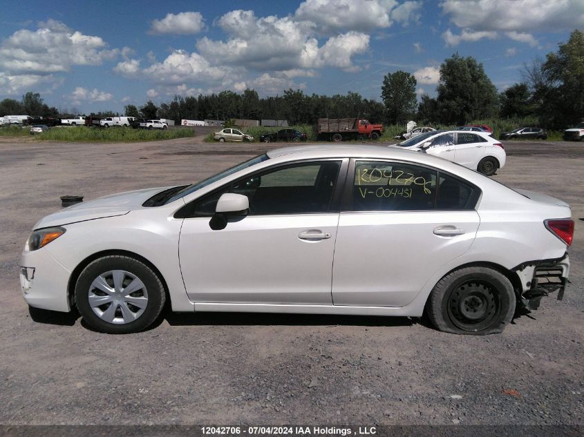 2014 Subaru Impreza VIN: JF1GJAA63EH004451 Lot: 12042706