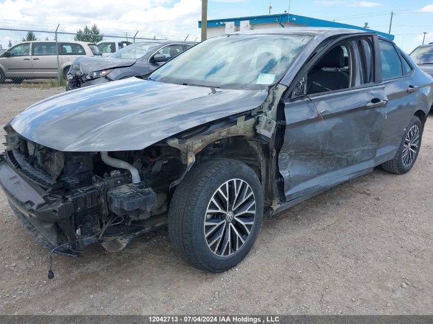2021 Volkswagen Jetta VIN: 3VWE57BU8MM077280 Lot: 12042713