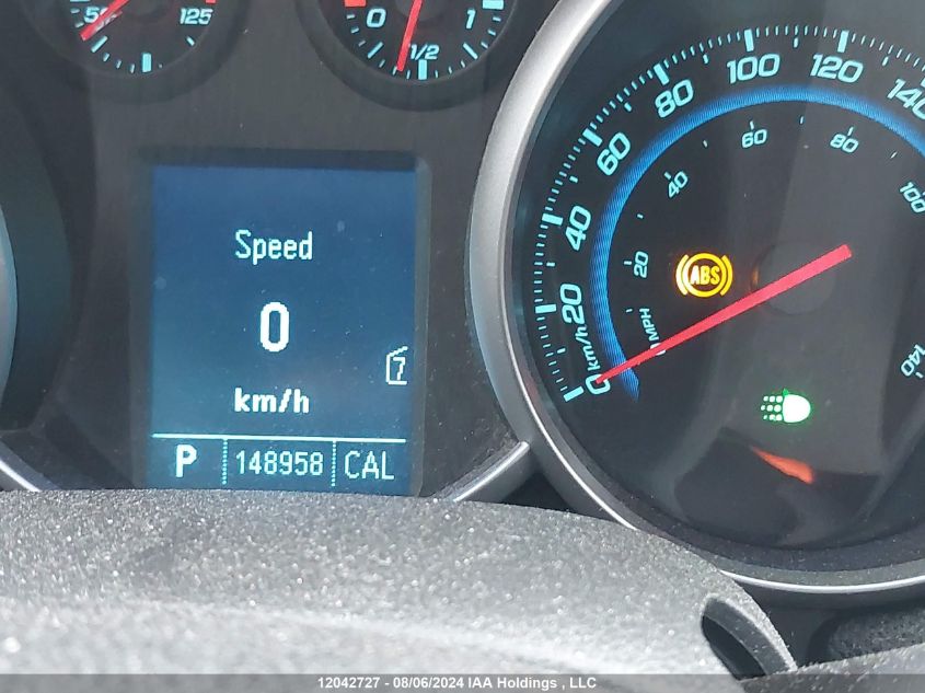 2011 Chevrolet Cruze VIN: 1G1PG5S95B7153740 Lot: 12042727