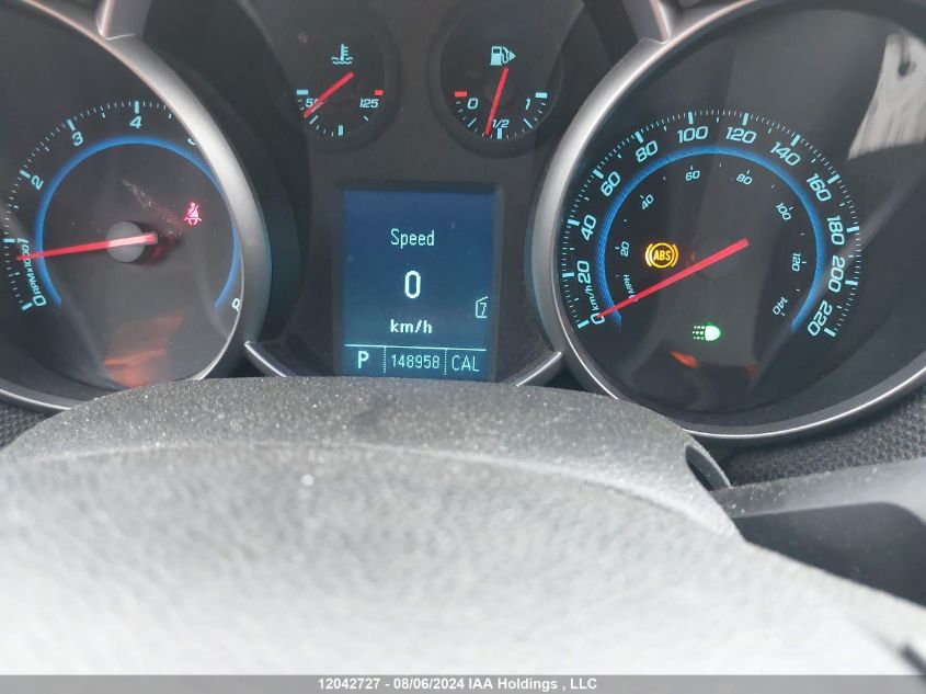 2011 Chevrolet Cruze VIN: 1G1PG5S95B7153740 Lot: 12042727