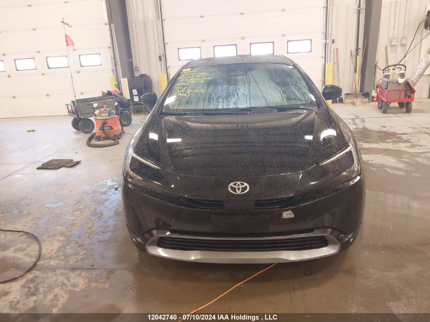 2023 Toyota Prius Limited VIN: JTDADABU7P3003565 Lot: 12042740