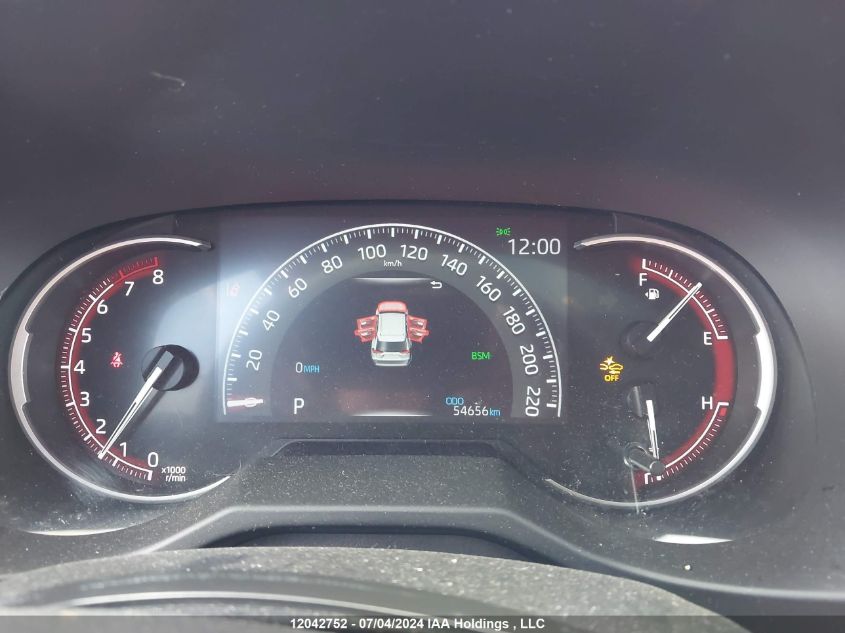 2021 Toyota Rav4 Trail VIN: 2T3J1RFV2MW164909 Lot: 12042752