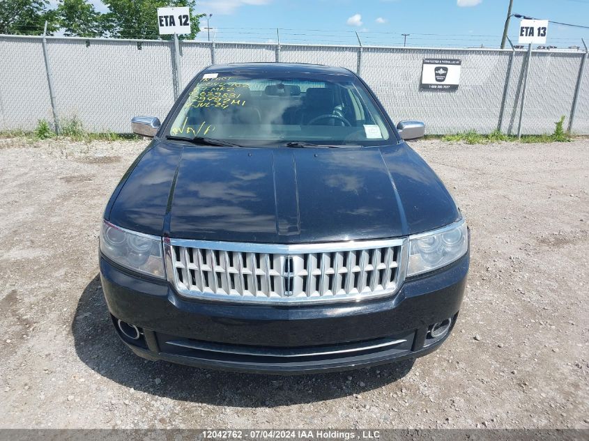 2007 Lincoln Mkz VIN: 3LNHM26T07R639831 Lot: 12042762