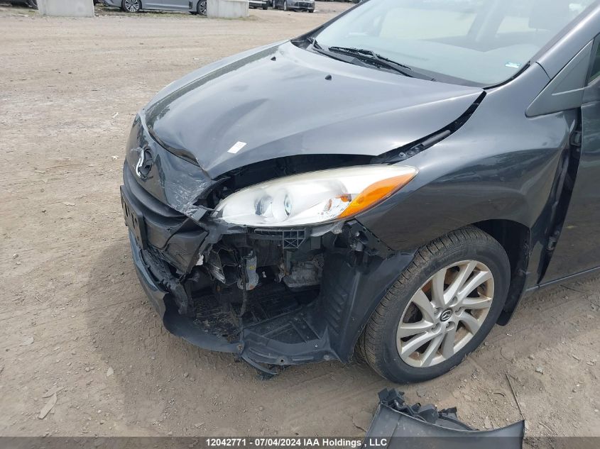 2013 Mazda 5 VIN: JM1CW2CL0D0153853 Lot: 12042771