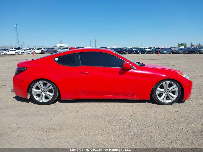 2010 Hyundai Genesis Coupe 2.0T VIN: KMHHT6KD3AU006197 Lot: 12042773