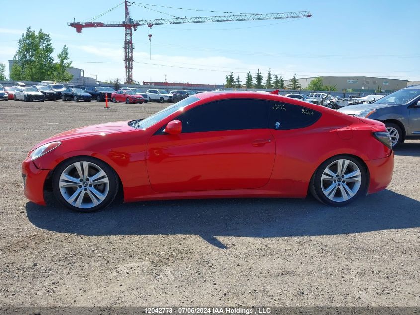 2010 Hyundai Genesis Coupe 2.0T VIN: KMHHT6KD3AU006197 Lot: 12042773