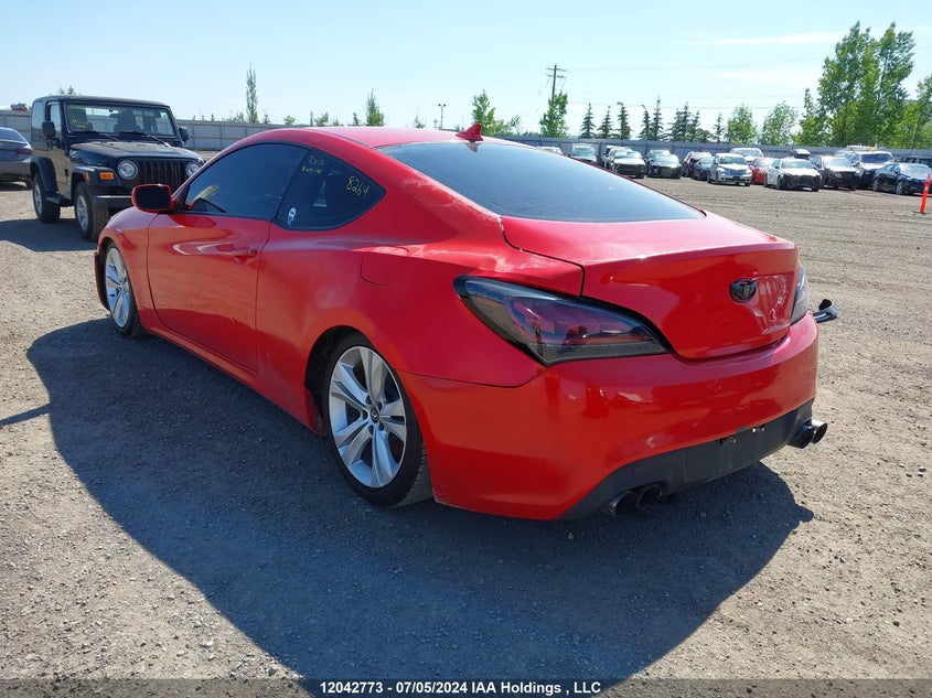 2010 Hyundai Genesis Coupe 2.0T VIN: KMHHT6KD3AU006197 Lot: 12042773